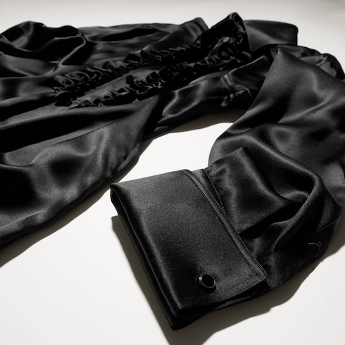 GUCCI シフォン オフショルダーシャツ 黒色 Amazon | [WANSHIX] オフショルダー トップス レディース 長袖