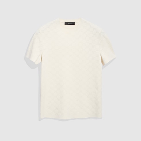 GUCCI テクニカル GG ジャカードファブリック Tシャツ