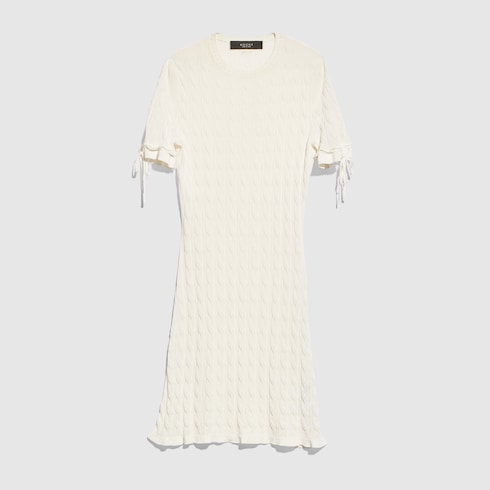GUCCI ブレイデッド コットンブレンド ドレス