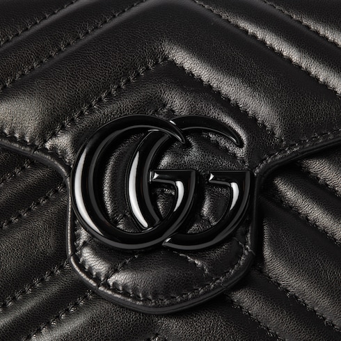 GG Marmont wallet on chain