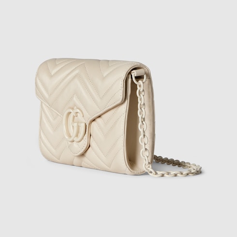 GG Marmont wallet on chain