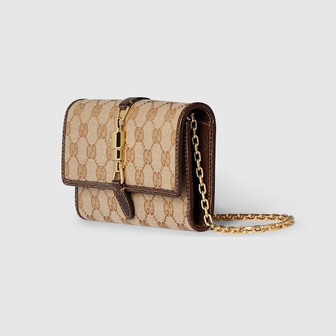 Gucci Jackie Brieftasche mit Kettenriemen