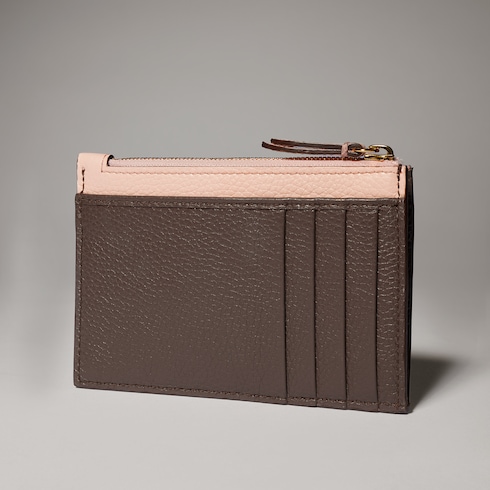 [GG 마몽] 바이컬러 지퍼 키 파우치