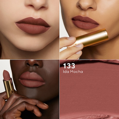 133 „Ida Mocha“, Rouge à Lèvres Mat Lippenstift