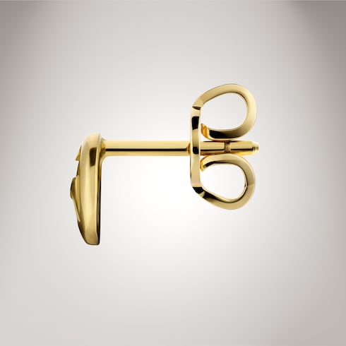 Pendientes tuerca Gucci Interlocking de 18 ct