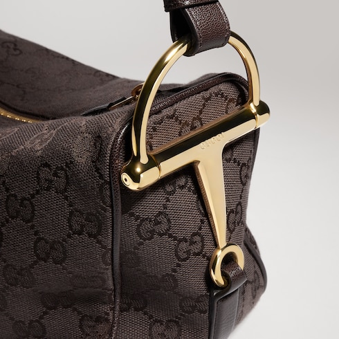 Borsa a spalla Gucci Half Horsebit misura media