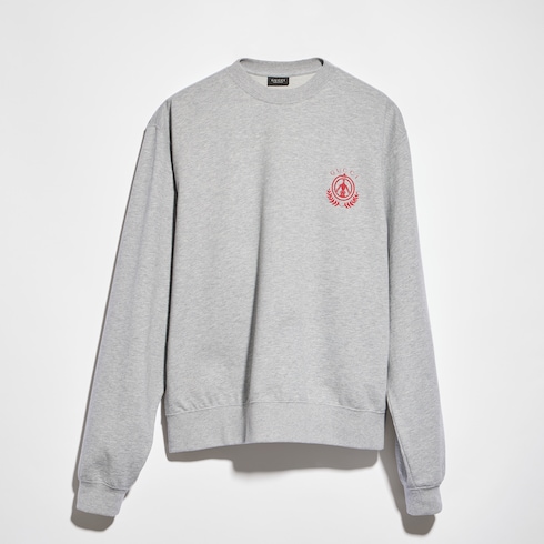 Cotton jersey mélange sweatshirt