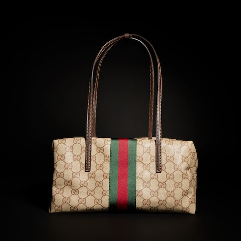 Gucci Melrose系列中号波士顿包