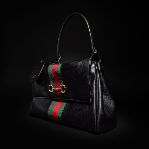 Mittelgroße Paparazzo Henkeltasche