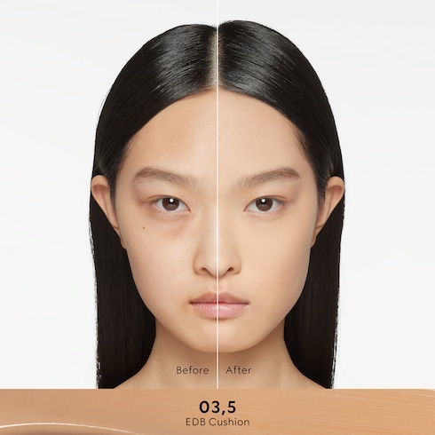 03,5, base con FPS Étérnité De Beauté Cushion