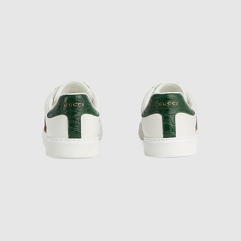 Gucci Ace Herrensneaker mit Web