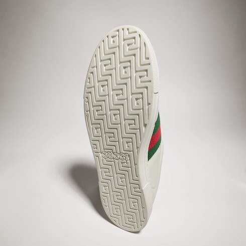 Tenis Gucci Ace con tribanda Web para hombre