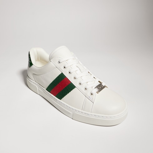 Gucci Ace系列饰织带女士运动鞋