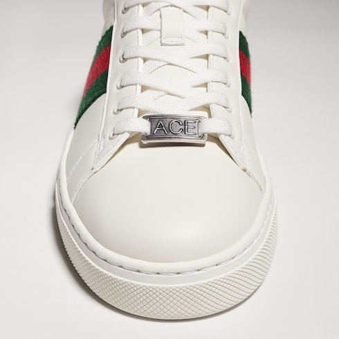 Women's Gucci Ace trainer with Web