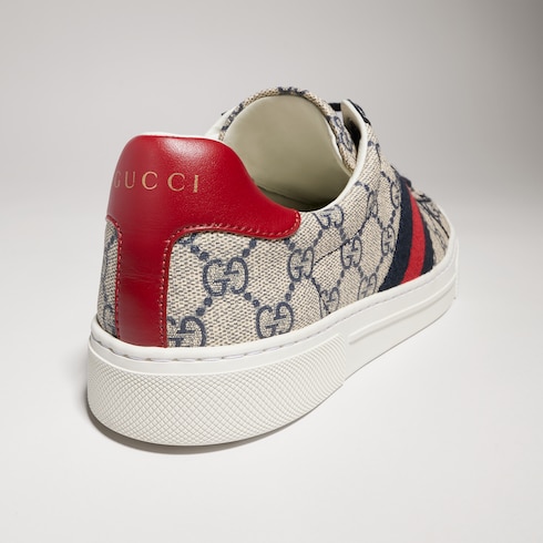 Tenis Gucci Ace con tribanda Web para mujer