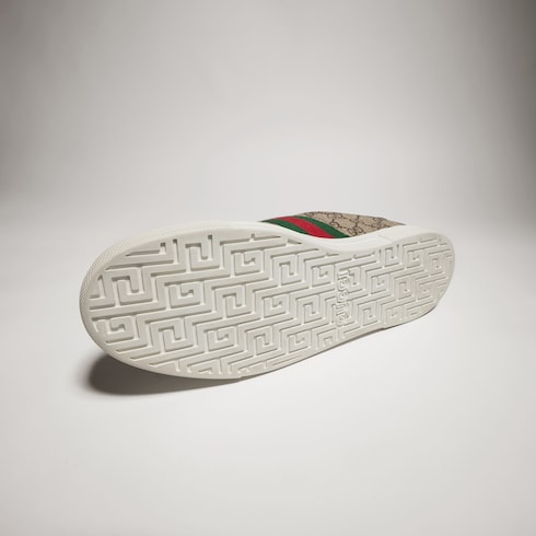 Tenis Gucci Ace con tribanda Web para hombre