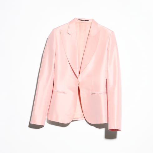 Fine silk faille jacket