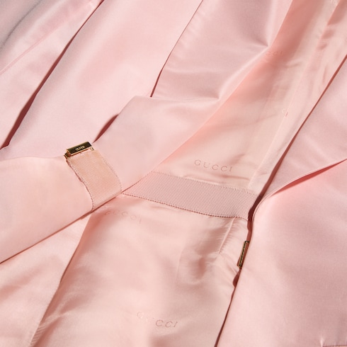 Fine silk faille jacket