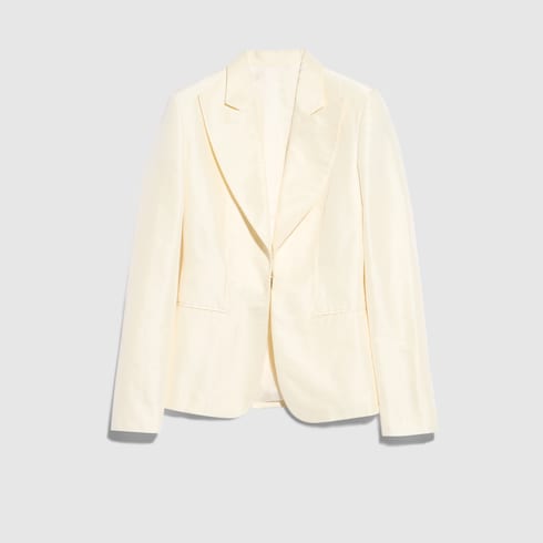 Fine silk faille jacket