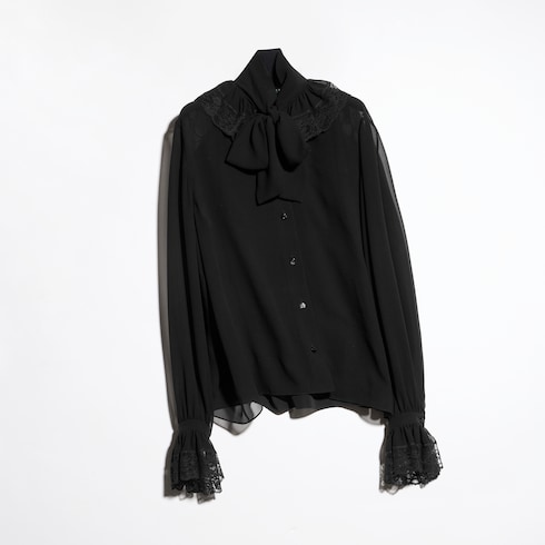 Light silk georgette shirt