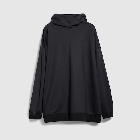 GUCCI エンブロイダリー付き シルクジャージー スウェットシャツ