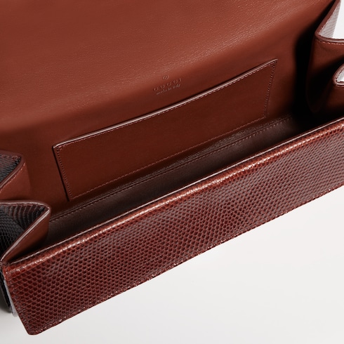 Dionysus lizard medium shoulder bag