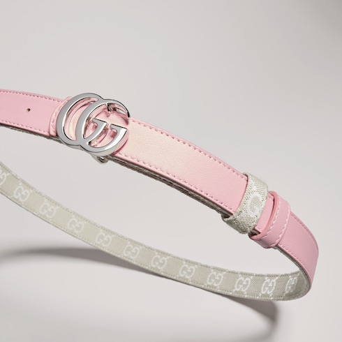 Cintura sottile reversibile GG Marmont