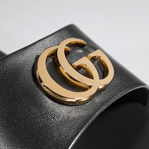 Women's slide sandal with Double G