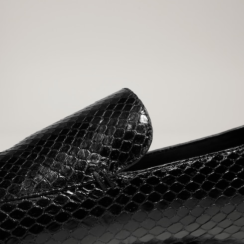 Herren Giovanni Python-Loafer