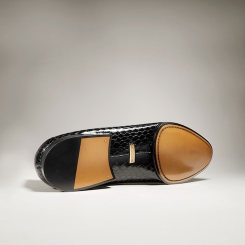 Herren Giovanni Python-Loafer