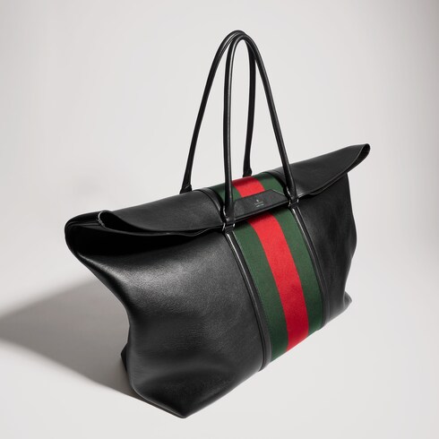 Mega Web Trademark medium duffle bag