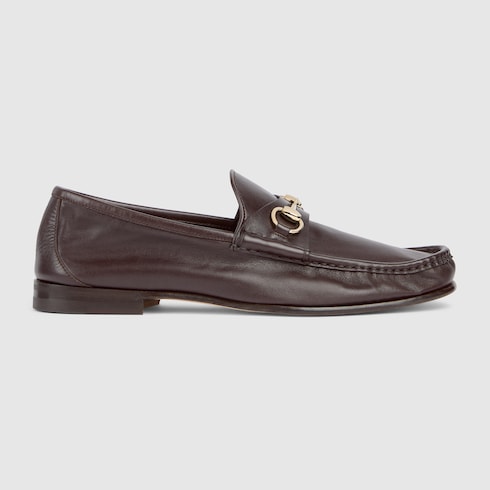 【最終値下げ】GUCCI ダークブラウン ローファ36.5 グッチ ルガーノ メンズ ローファー ・ダークブラウン レザー | GUCCI公式