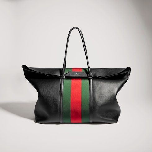 Bolsa de viaje mediana con tribanda Web