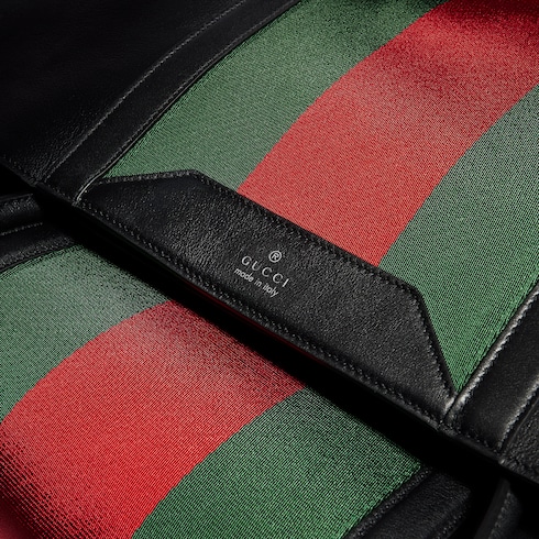 Bolsa de viaje mediana con tribanda Web