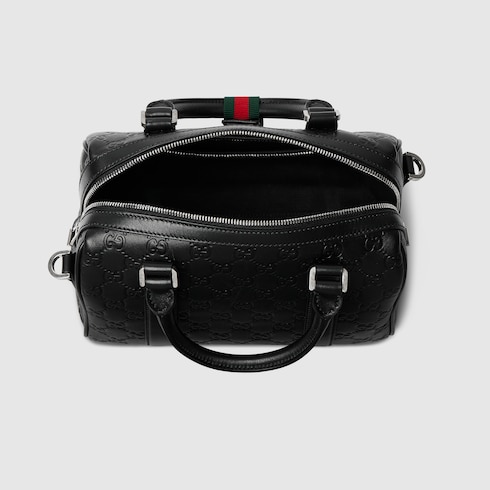 Bolso de lona pequeño GG Emblem