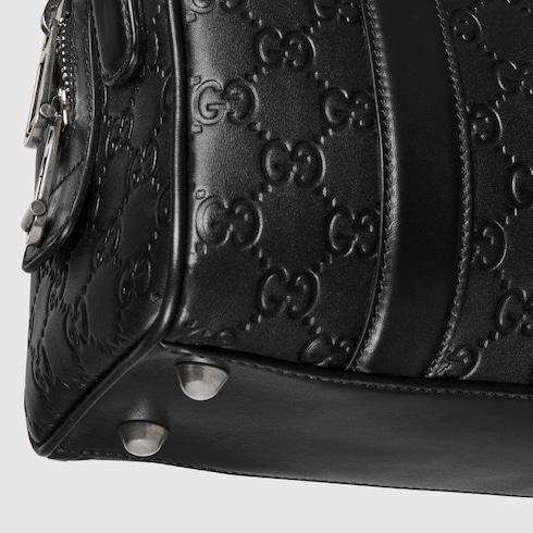 Bolso de lona pequeño GG Emblem