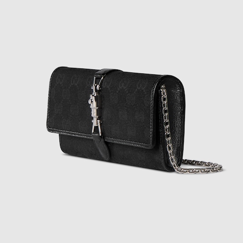 〔グッチ Jackie〕チェーン付きウォレット