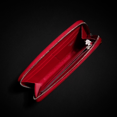 Zip around wallet with bamboo