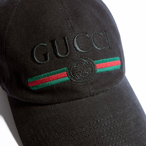 Casquette en coton avec broderie