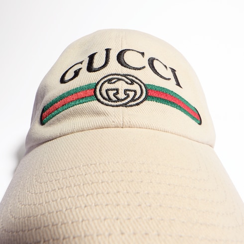 Casquette en coton avec broderie