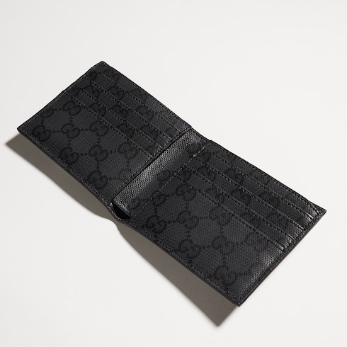 Faltbrieftasche mit Metall-Etikett