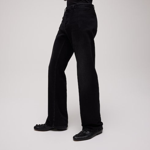 กางเกง Stretch cotton denim pant