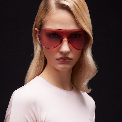 Mask frame sunglasses