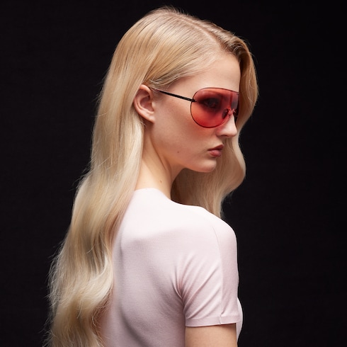 Mask frame sunglasses