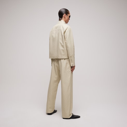 Pantalone in cotone GG