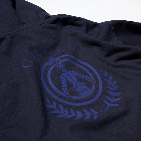 Sweat-shirt en jersey de coton