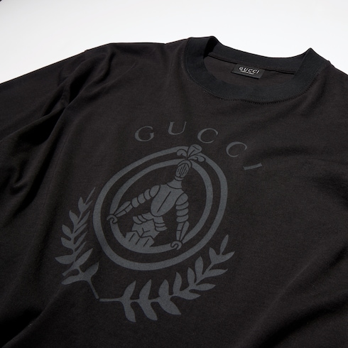 T-shirt en jersey de coton avec imprimé