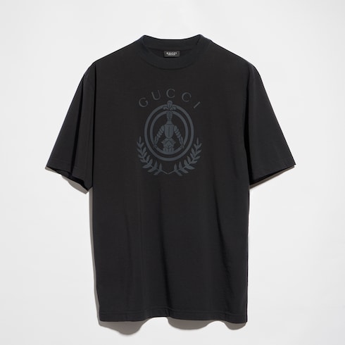 Cotton jersey T-shirt with print