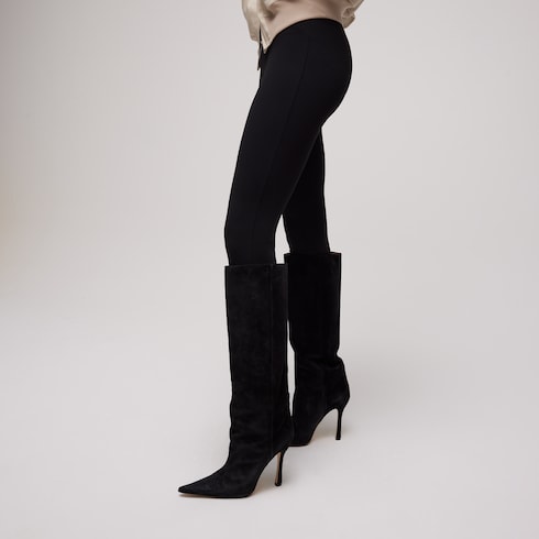 Pantalon en jersey de crêpe
