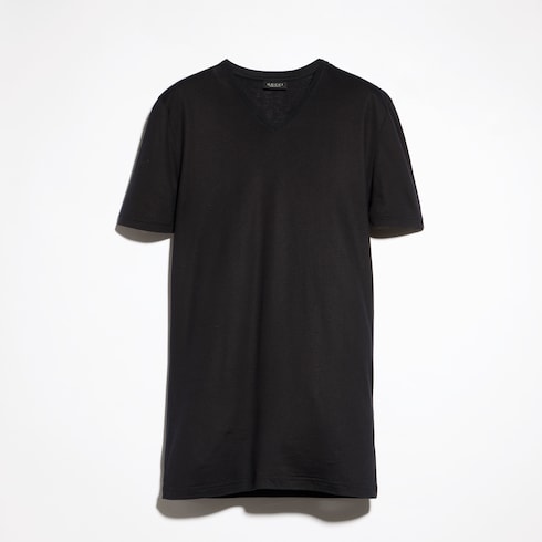 Camiseta de punto de seda